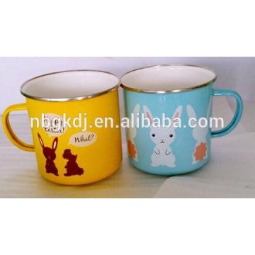 enamel coating mugs and cups & printed enamel mugs wholesale